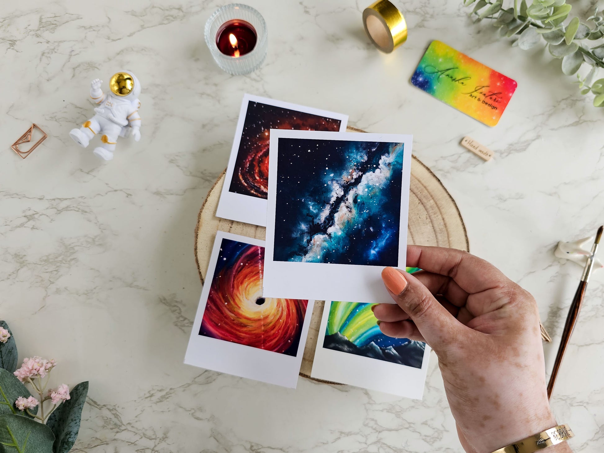 Aesthetic Easy Polaroid Painting Set Of Polaroid Prints Cute